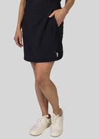 Murray Classic Women's Spinner Skirt | Black | Front | William Murray Golf