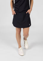 Murray Classic Women's Spinner Skirt | Black | Front 2 | William Murray Golf