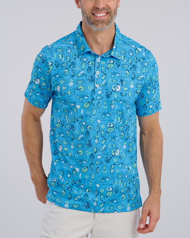 Zero Shucks Given Men's Polo