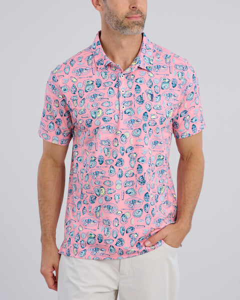 CLUBHAUS “8th Anniversary” S/S Polo M Zero Shucks Given Men's Polo – William Murray Golf