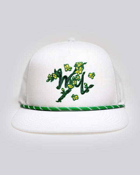 Carolina Jasmine Noonan Rope Hat | White | William Murray Golf