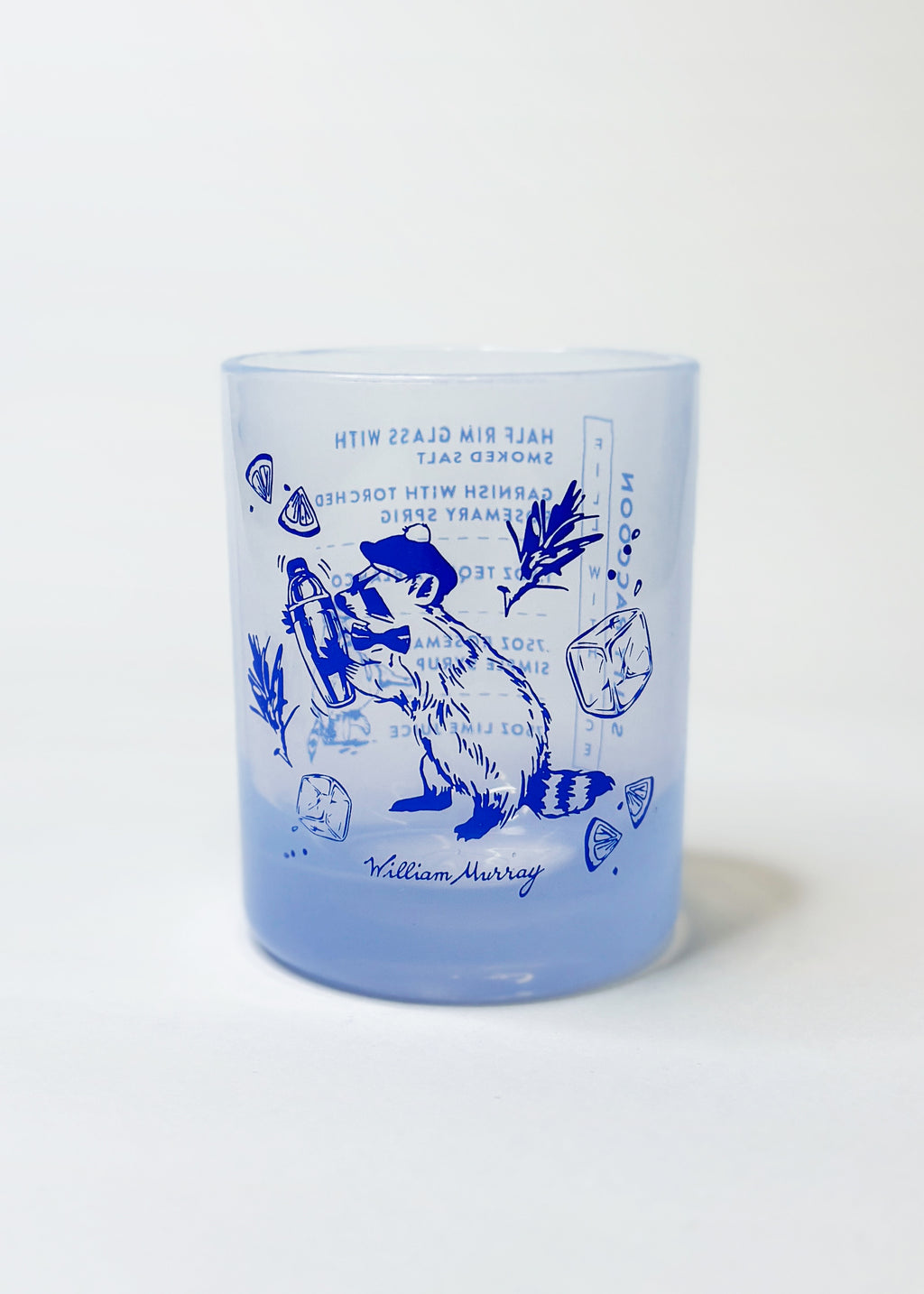 Salty Raccoon Recipe Glass