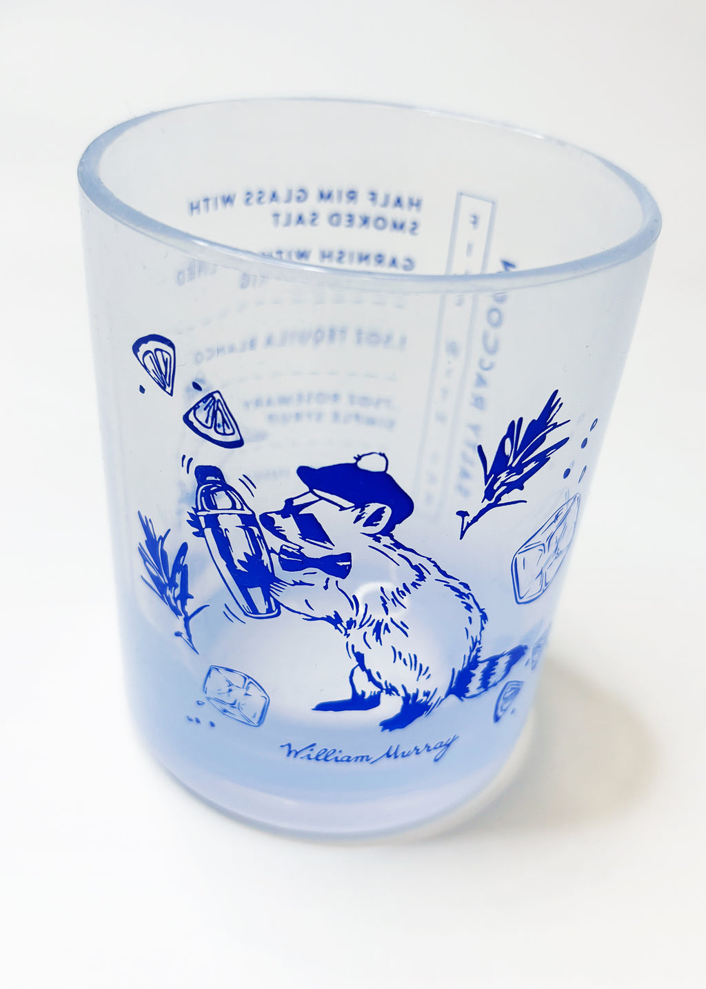 Salty Raccoon Recipe Glass