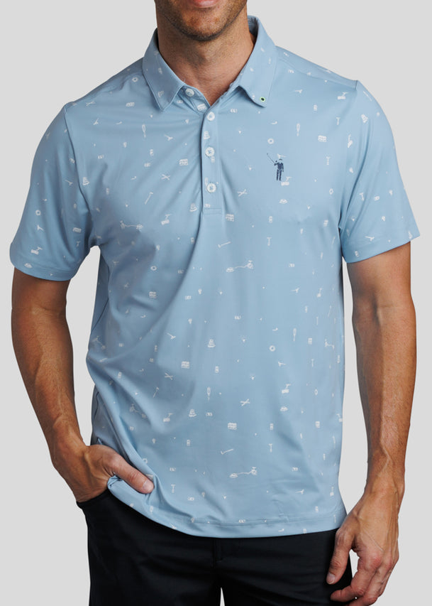 Ode To Carl Men's Polo