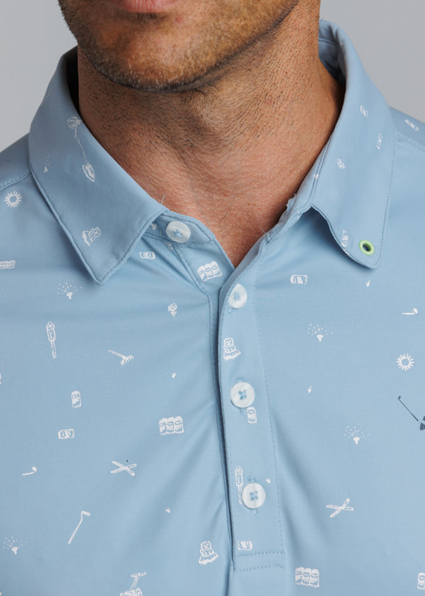 Ode To Carl Men's Polo