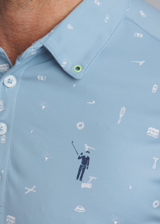 Ode To Carl Men's Polo