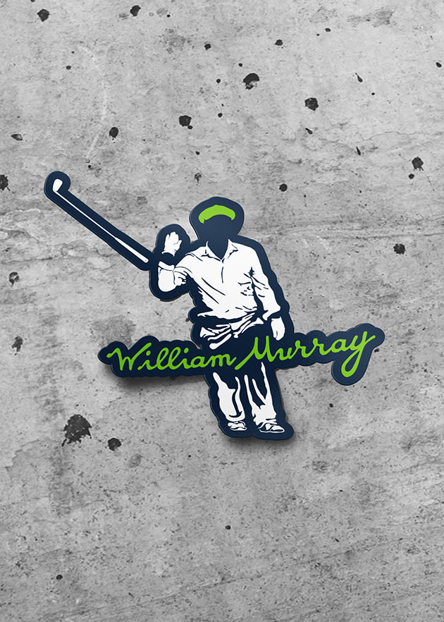 The Leading Man (I) Sticker Pack | Invisible Man | William Murray Golf