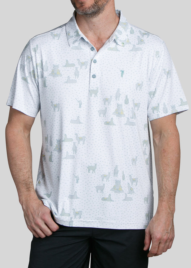 The Llama Men's Polo