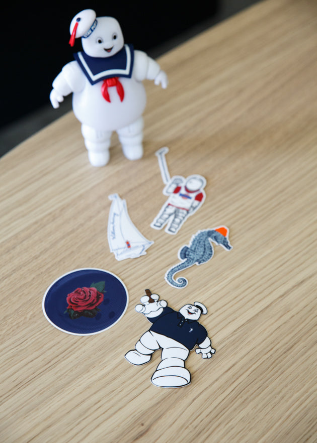 Classics Sticker Pack | Group with Stay-Puft | William Murray Golf