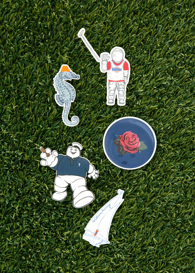 Classics Sticker Pack | Group | Studio | William Murray Golf