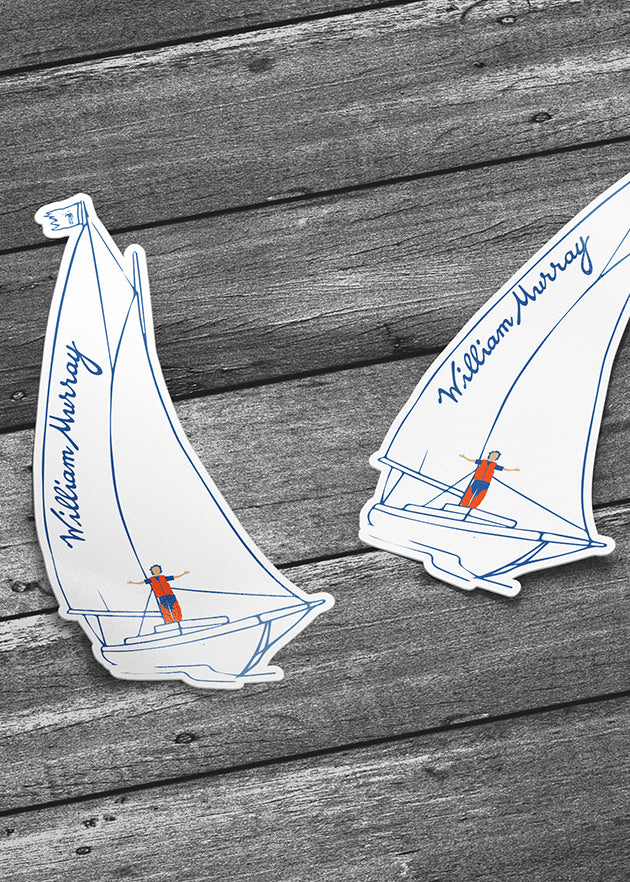 Classics Sticker Pack | Sailboat | William Murray Golf
