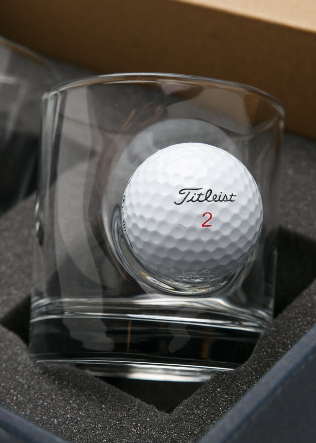 Murray Golf Ball Whiskey Glass Set