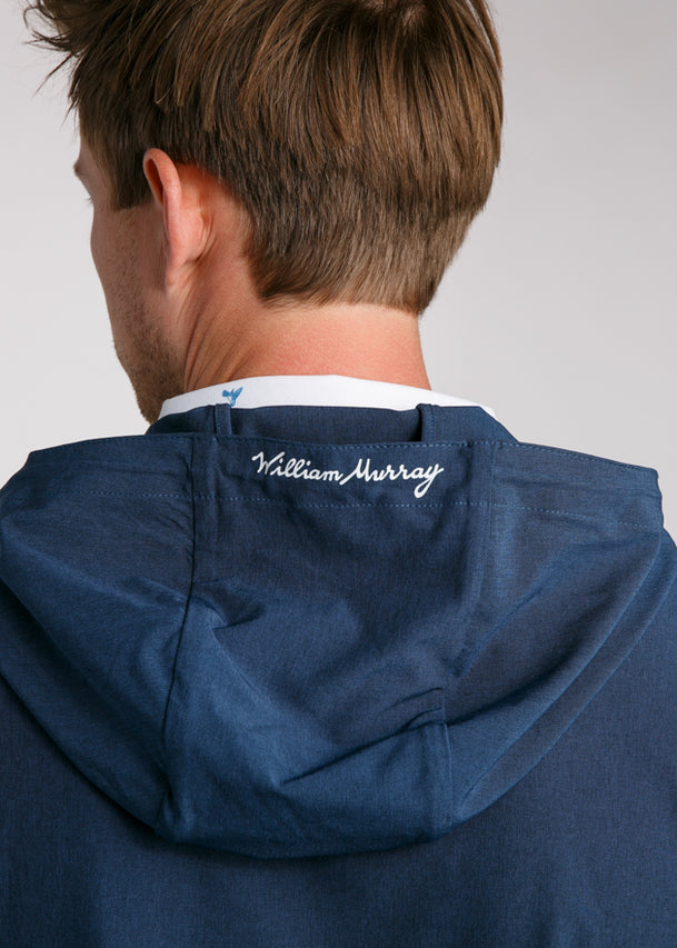Stow Away Men's Jacket | Navy | Hood | William Murray Golf