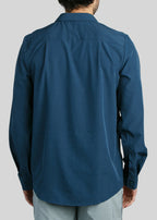 Murray Classic Long Sleeve Button Down | Navy | Back | William Murray Golf