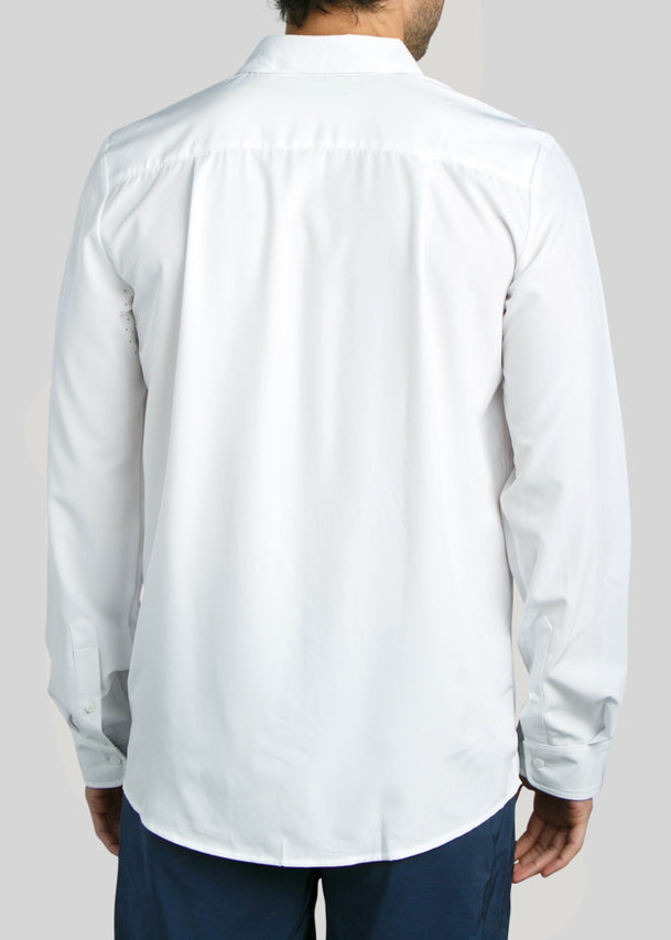 Murray Classic Long Sleeve Button Down | White | William Murray Golf Murray Classic Long Sleeve Button Down | White | William Murray Golf