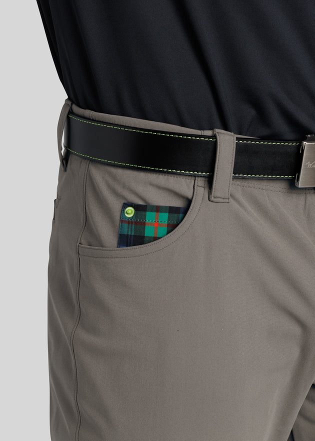 Murray Men's Performance Pants | Charcoal | Pocket | William Murray Golf