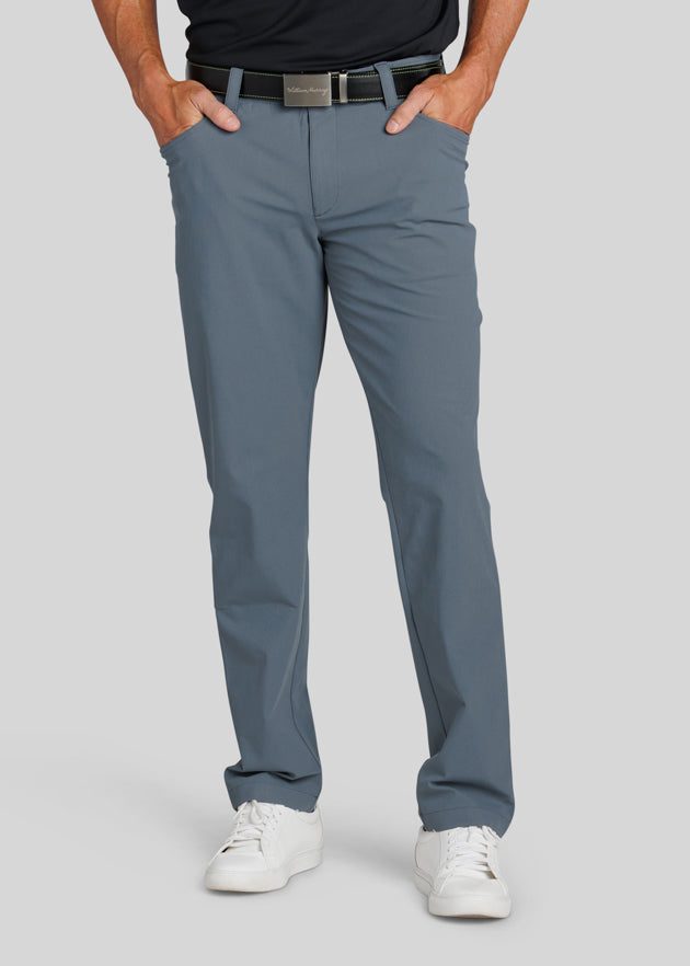 Murray Men's Performance Pant | Slate | Front | William Murray Golf