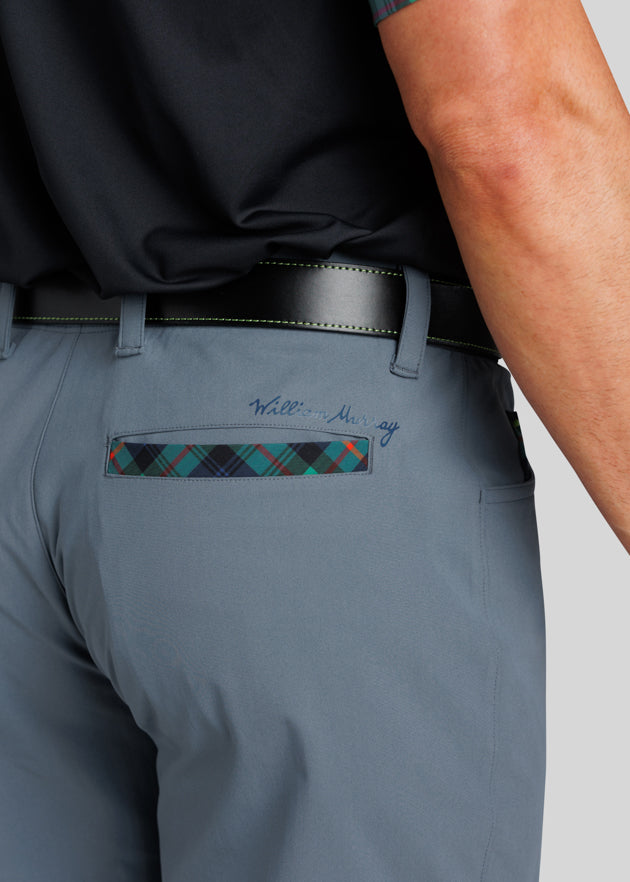 Murray Men's Performance Pant | Slate | Back Pocket | William Murray Golf