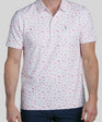 Buggin' Out Men's Polo | White | Front | Studio | William Murray Golf