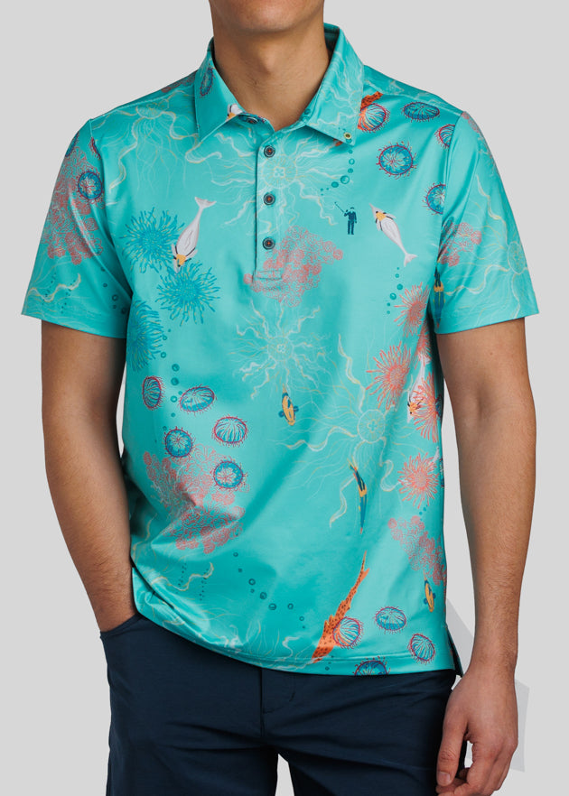 Electric Sea Men's Polo
