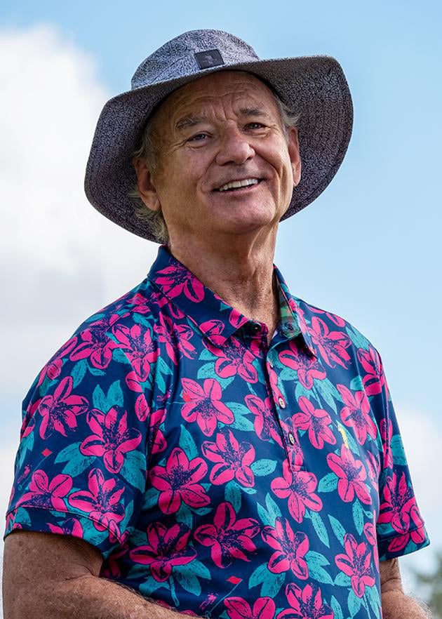 Remastered Men's Polo | Navy | Bill Murray | William Murray Golf