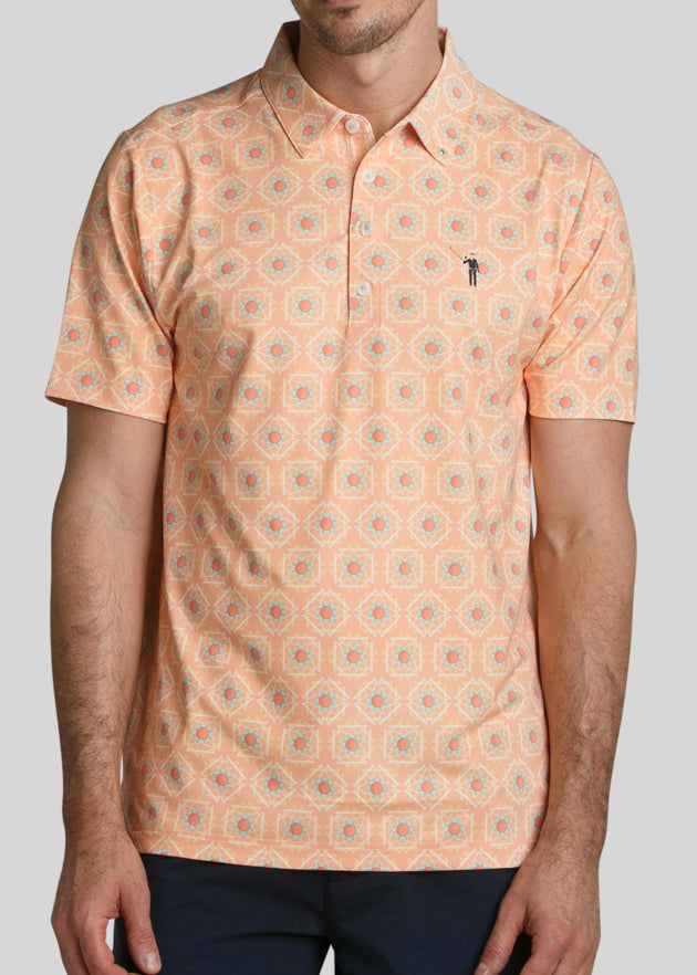 Sandy Tiles Men's Polo