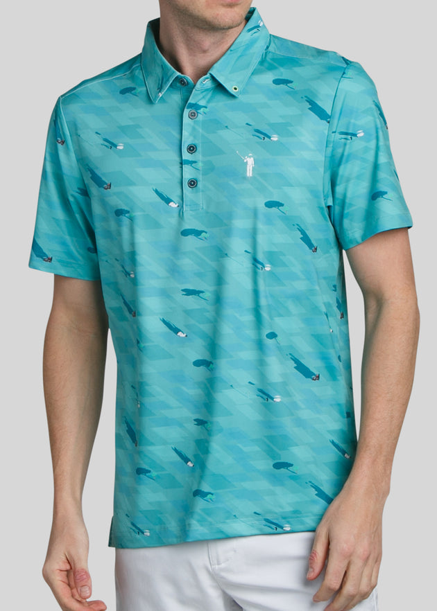 Throwing Shade Men's Polo