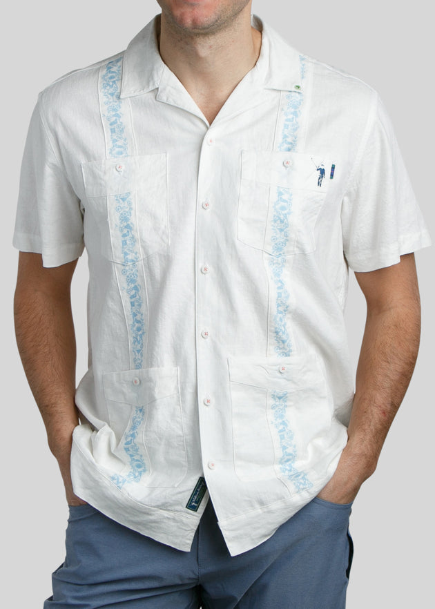 El Borracho Guayabera Button Down