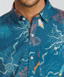 Electric Sea Button Down