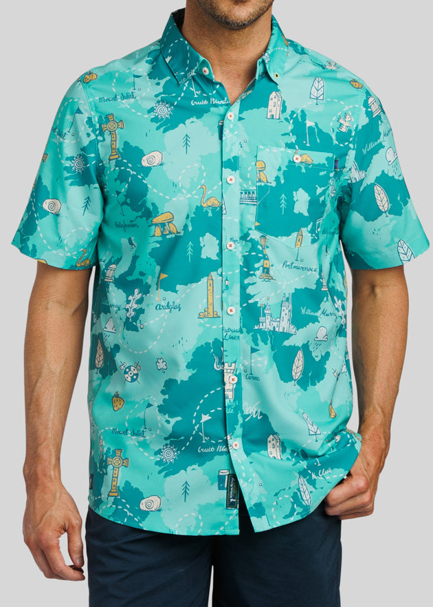 Emerald Isle Button Down