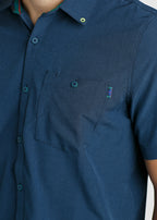 Murray Classic Men's Button Down | Navy | Pocket | William Murray Golf