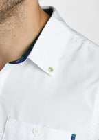 Murray Classic Men's Button Down | White | Collar | William Murray Golf