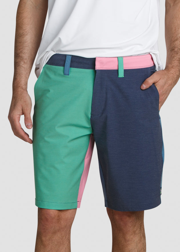 Colorblock Water Hazard Shorts