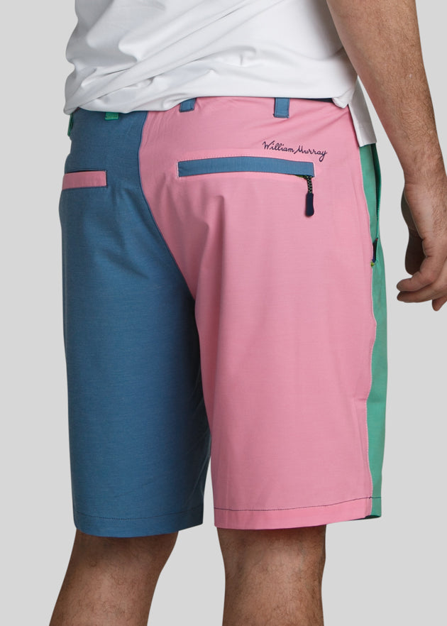Colorblock Water Hazard Shorts