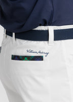 Murray Classic 10" Men's Shorts | White | Pocket | William Murray Golf