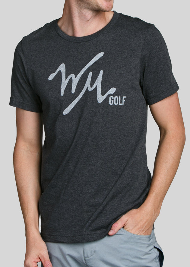 WM Golf T-Shirt | Heather Grey | William Murray Golf