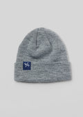 The Captain Low Profile Beanie | Grey | Front | William Murray Golf