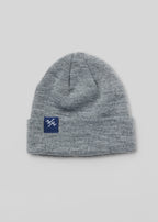 The Captain Low Profile Beanie | Grey | Front | William Murray Golf