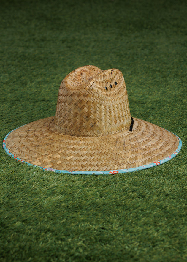 Fish Outta Water Sun Guru Hat | Seafoam | Back | William Murray Golf