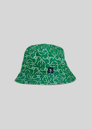 Knotty By Nature Carl Bucket Hat | Green | William Murray Golf