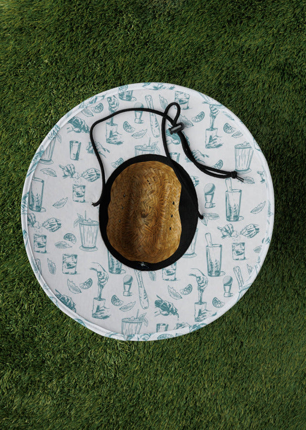 Minty Fresh Sun Guru Hat | White | Under | William Murray Golf
