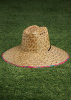 Seed Spitters Sun Guru Hat | Watermelon | Back | William Murray Golf