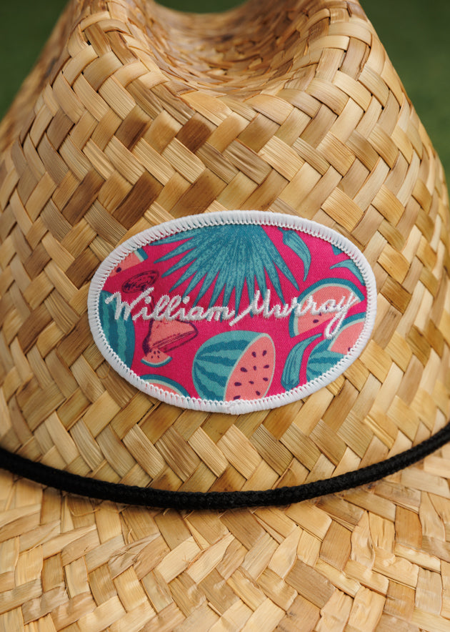 Seed Spitters Sun Guru Hat | Watermelon | Logo | William Murray Golf