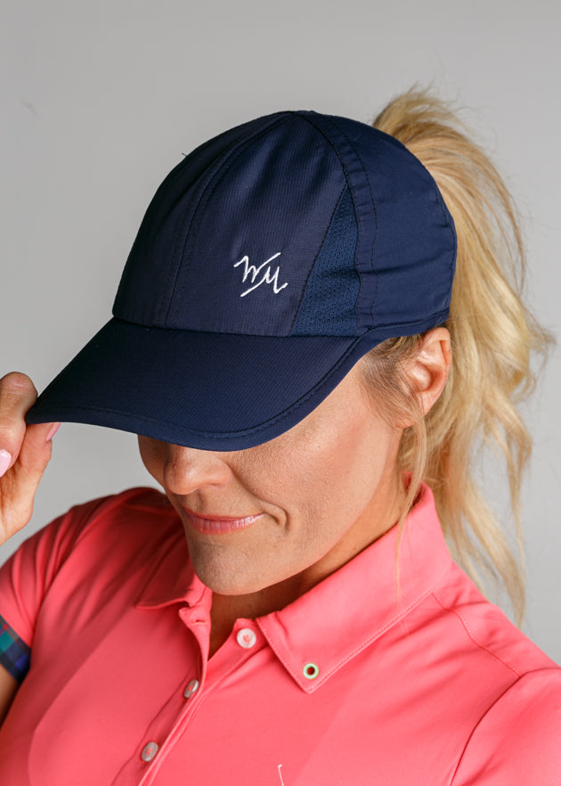 Women's High Ponytail Tech Hat