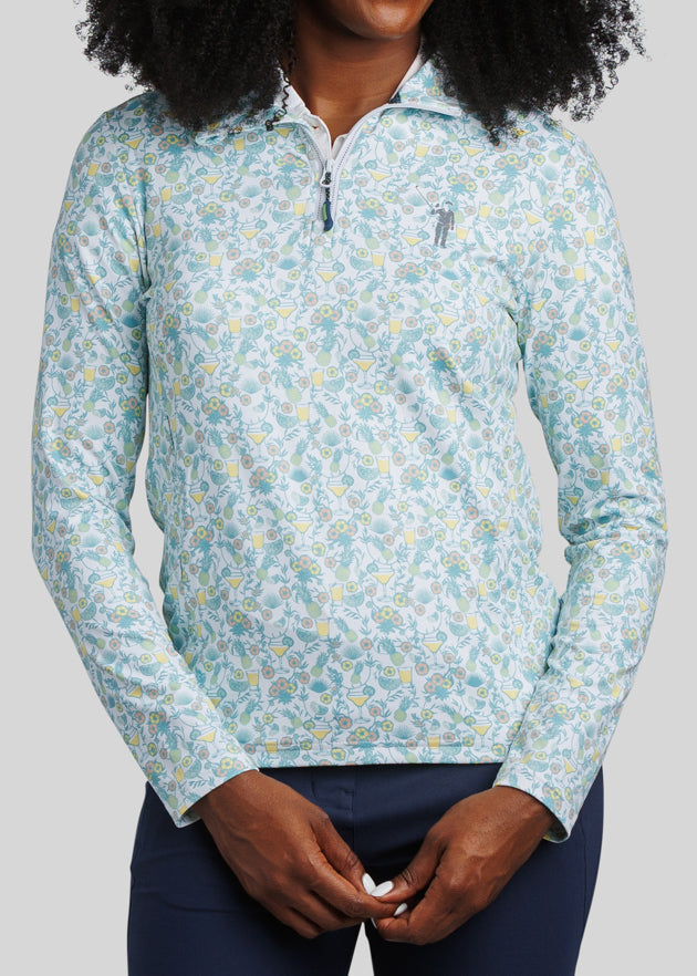 Drinkas 'N Floritas Women's Chip Shot Pocket Pullover