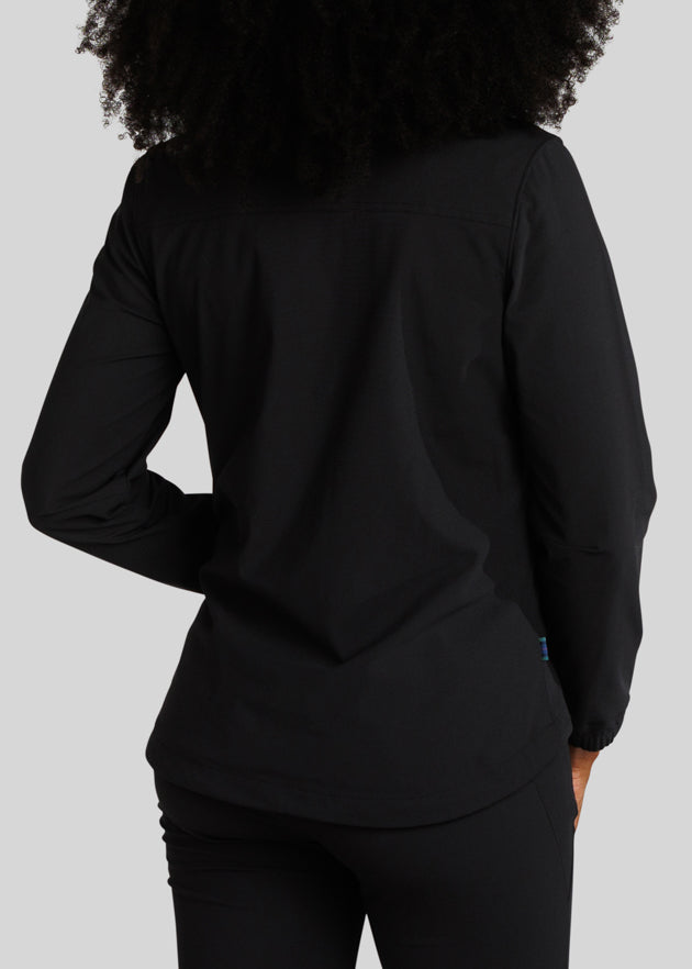 Murray Classic Women's Wedge Jacket | Black | Back | William Murray Golf
