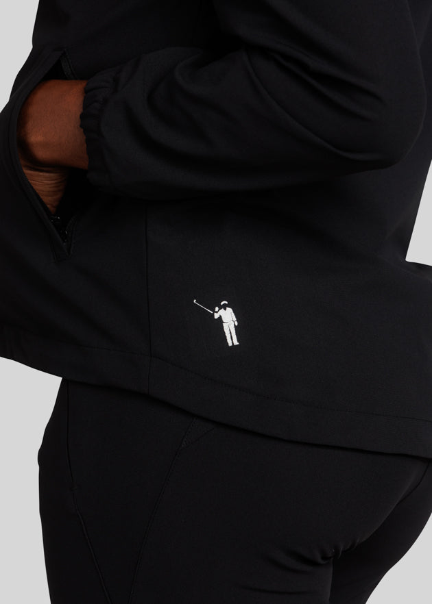 Murray Classic Women's Wedge Jacket | Black | Logo | William Murray Golf