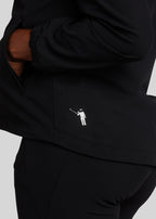 Murray Classic Women's Wedge Jacket | Black | Logo | William Murray Golf