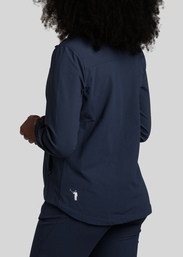 Murray Classic Women's Wedge Jacket | Navy | Back | William Murray Golf