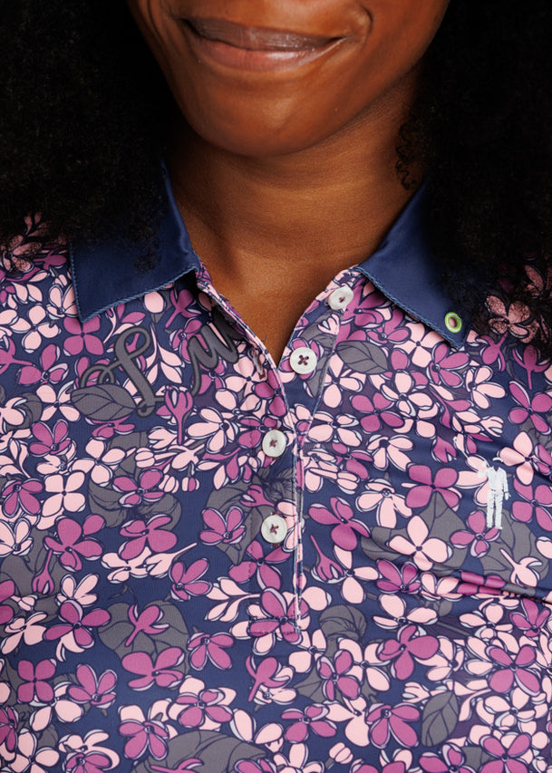 Lucille's Lilacs Polo Dress – William Murray Golf